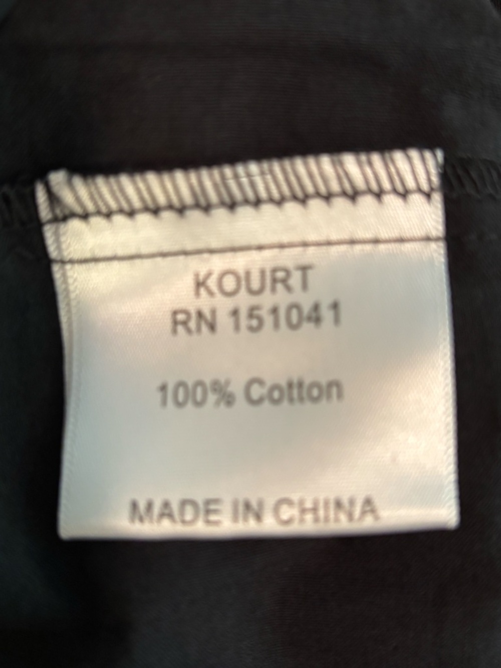 Kourt Black Swiss Dot Smocked Tiered Maxi Dress Ruffle Straps Cottagecore XS - Picture 9 of 9